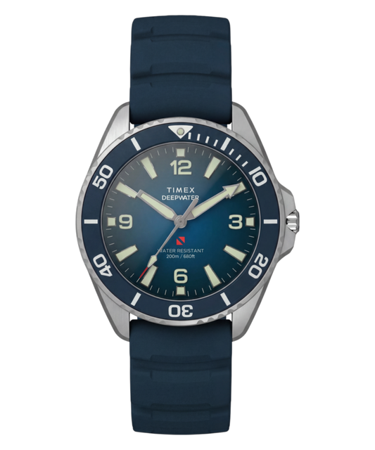 Deepwater Arctic 200 40.5mm HNBR Synthetic Rubber Strap Watch