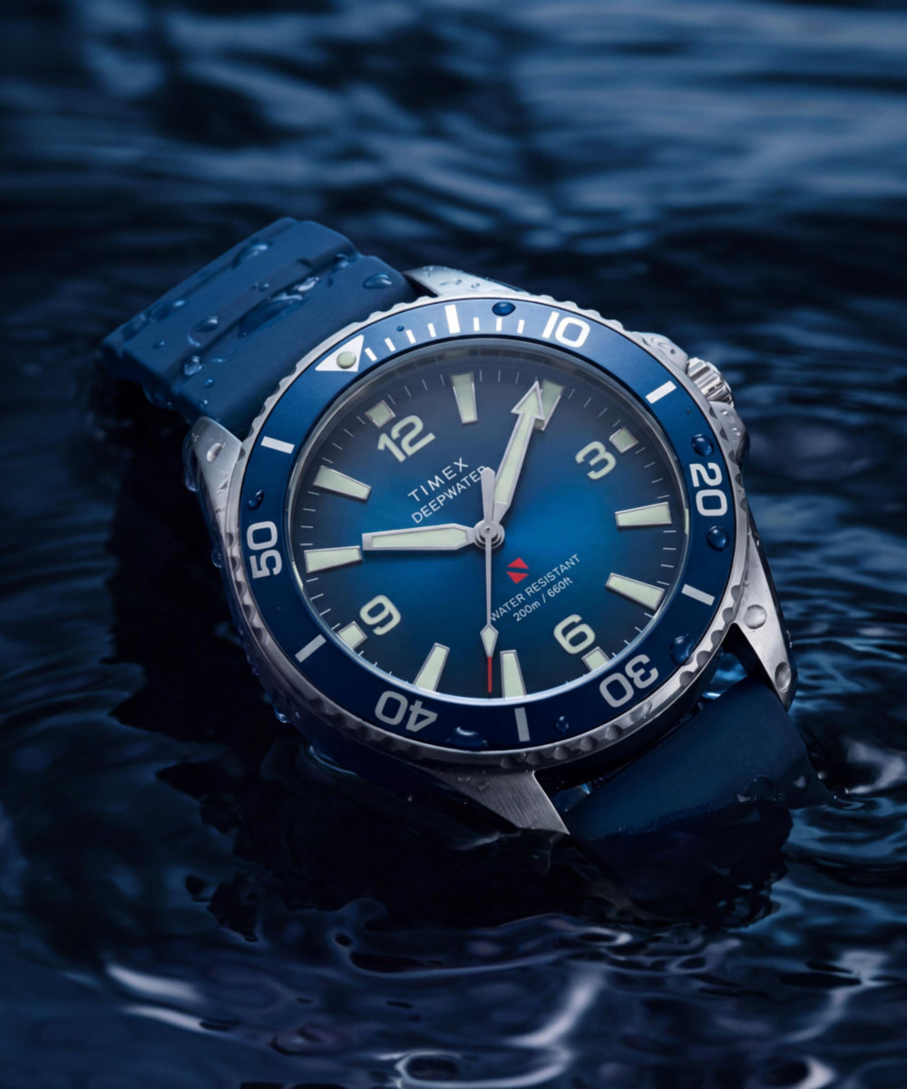 Deepwater Arctic 200 40.5mm HNBR Synthetic Rubber Strap Watch