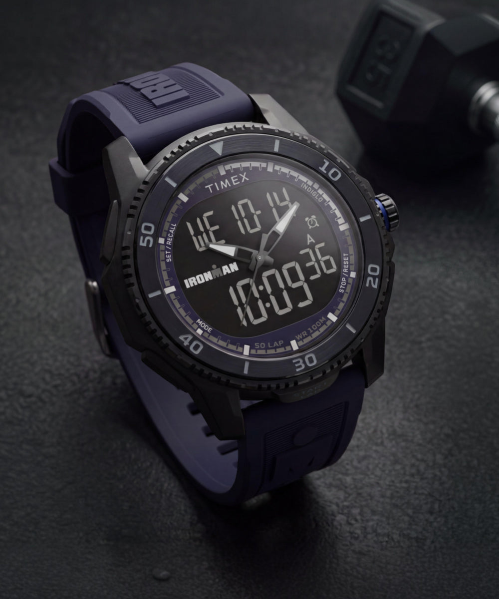 TIMEX IRONMAN Adrenaline 46.5mm Resin Strap Watch