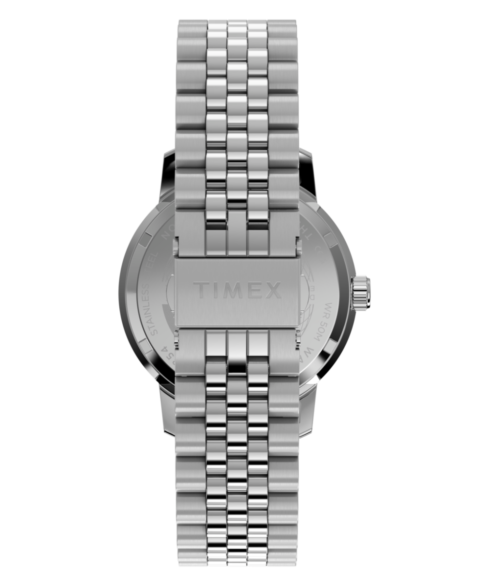 Marlin Quartz GMT 40mm Stainless Steel Bracelet Watch
