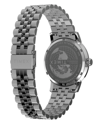 Marlin Quartz GMT 40mm Stainless Steel Bracelet Watch
