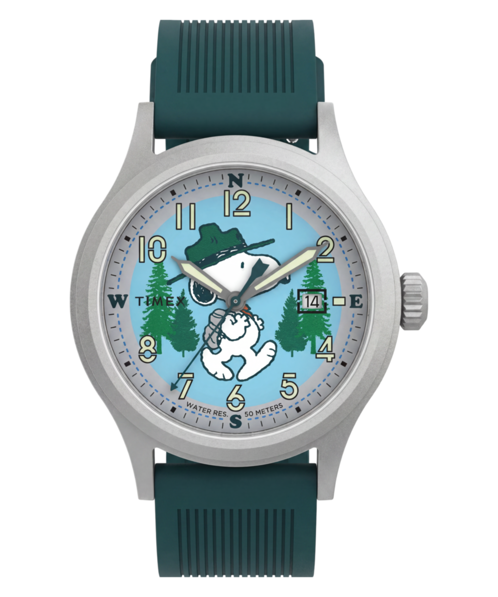Peanuts x Timex Expedition Scout 40mm Silicone Strap Watch
