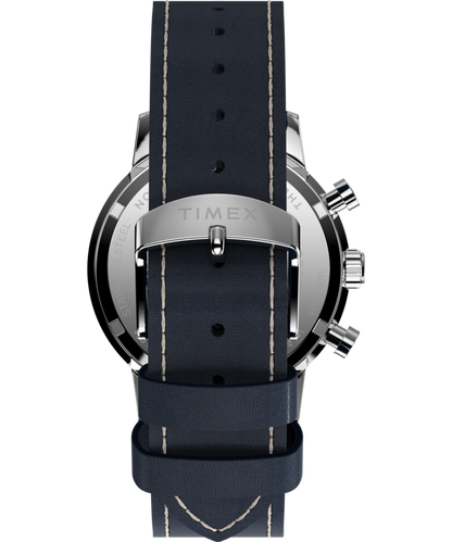 Marlin Chronograph Tachymeter 40mm Leather Strap Watch