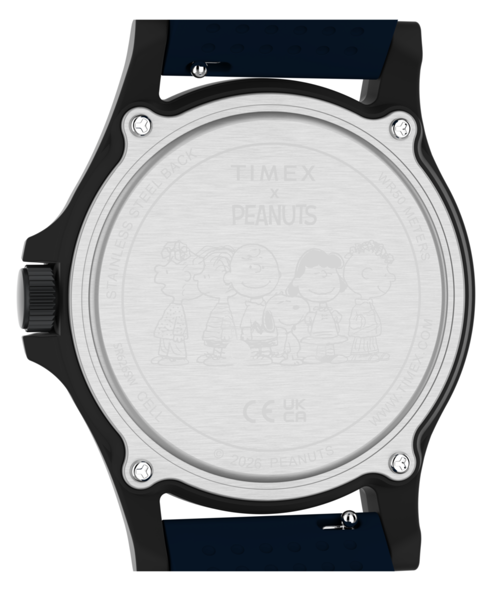 Peanuts x Timex Expedition Acadia 40mm Silicone Strap Watch