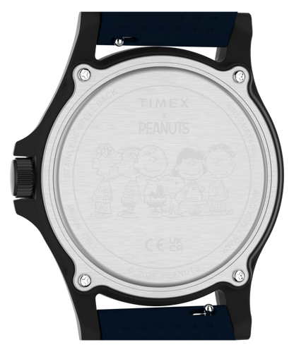 Peanuts x Timex Expedition Acadia 40mm Silicone Strap Watch