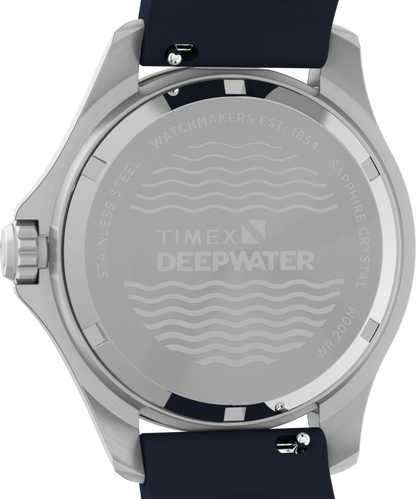 Deepwater Meridian 200 38mm HNBR Rubber Strap Watch