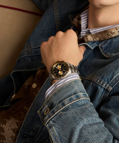 Waterbury Heritage Chronograph 39mm Stainless Steel Bracelet Watch