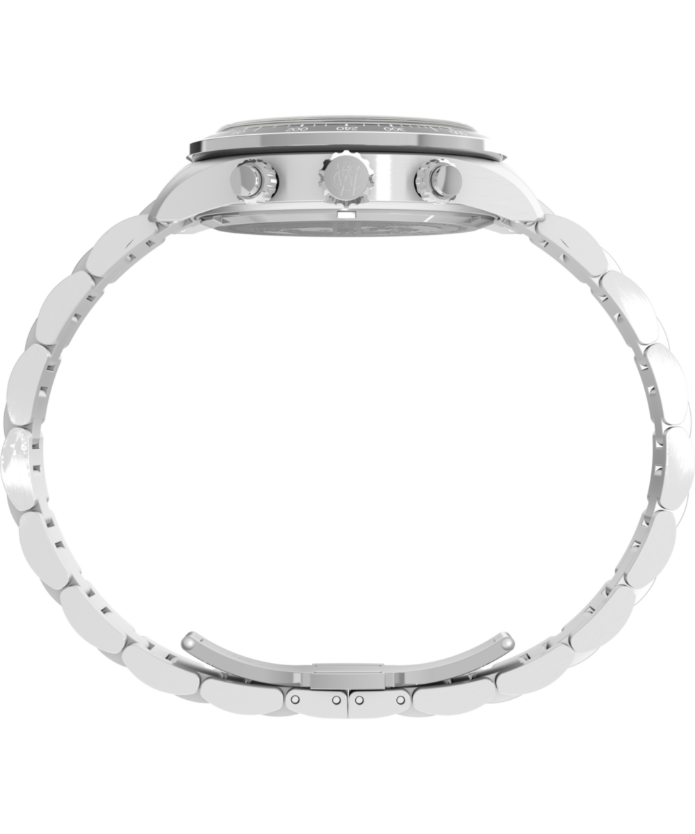 Waterbury Heritage Chronograph 39mm Stainless Steel Bracelet Watch