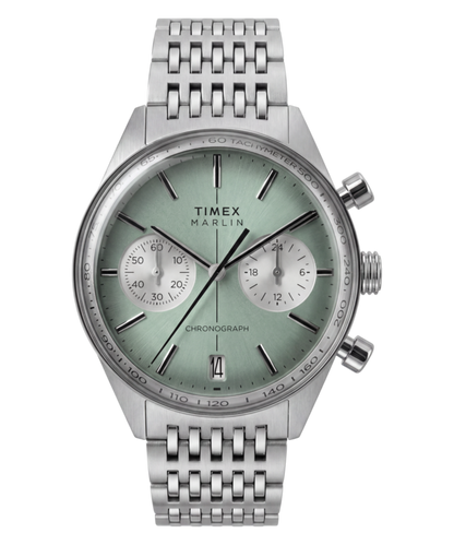 Marlin Jet Chronograph 40mm Stainless Steel Bracelet Watch