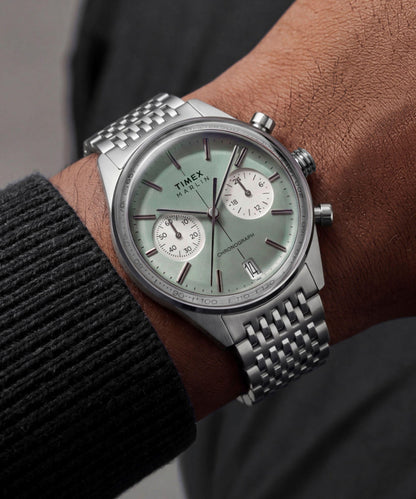 Marlin Jet Chronograph 40mm Stainless Steel Bracelet Watch