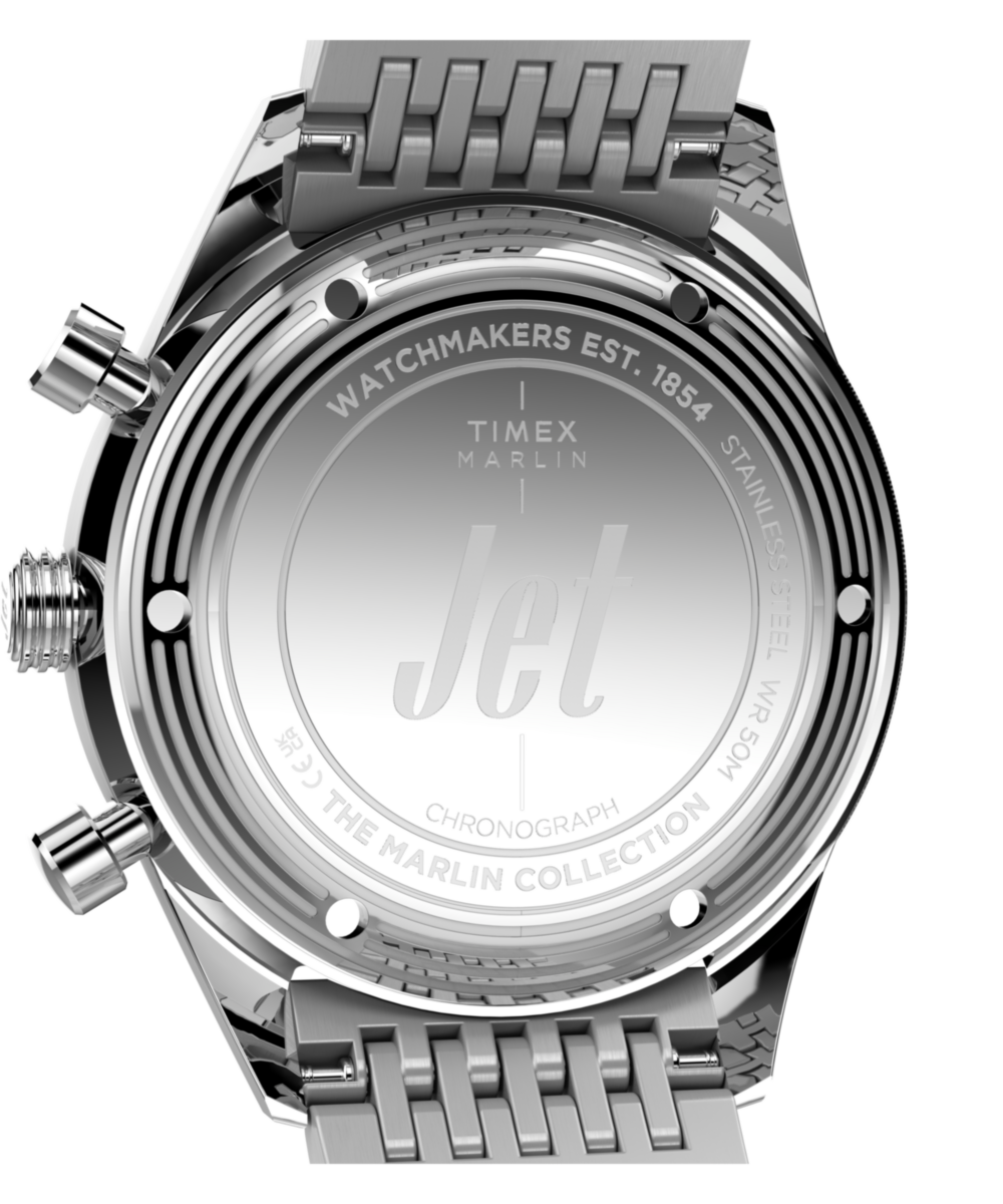 Marlin Jet Chronograph 40mm Stainless Steel Bracelet Watch