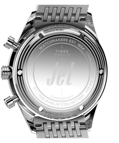 Marlin Jet Chronograph 40mm Stainless Steel Bracelet Watch