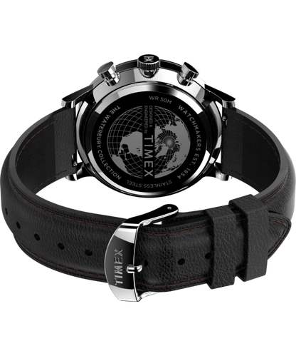 Waterbury Classic Chronograph 40mm Leather Strap Watch