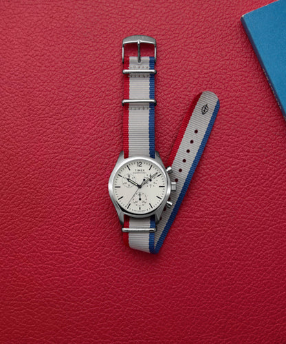 Timex Weekender New England Chronograph 40mm Eco-Conscious Fabric Stra