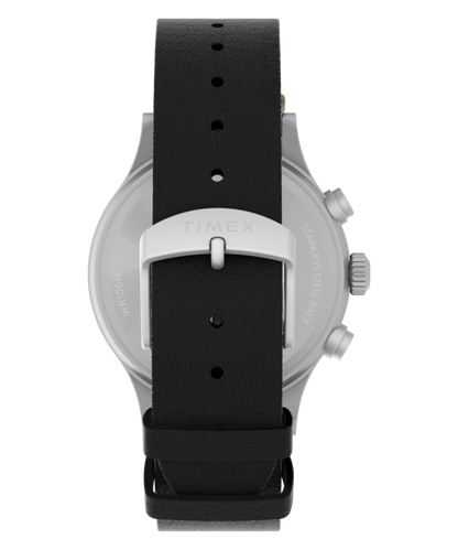 Expedition Sierra Chronograph 43mm Leather Strap Watch