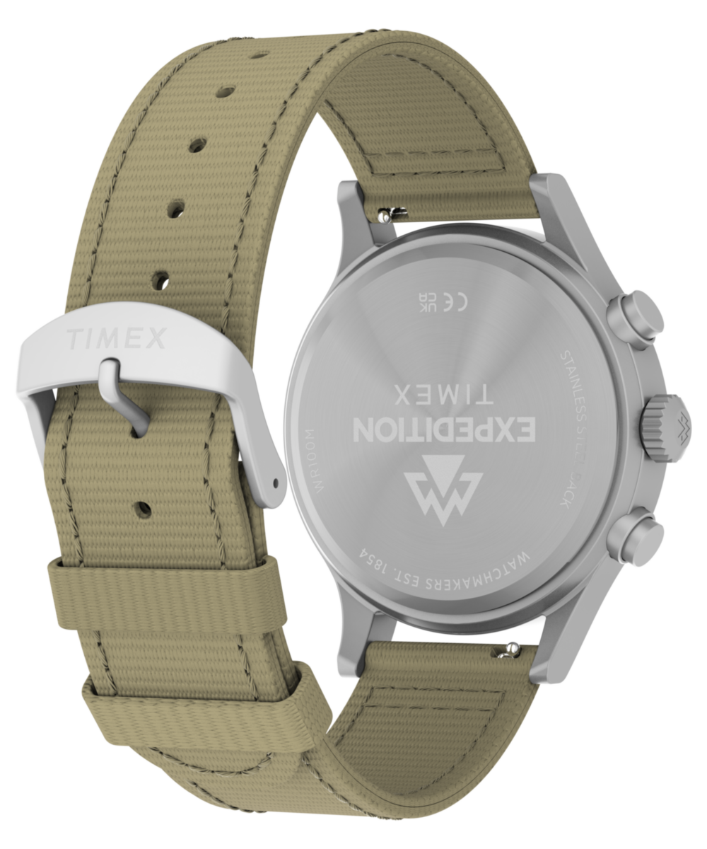 Expedition Sierra Chronograph 43mm Fabric Strap Watch