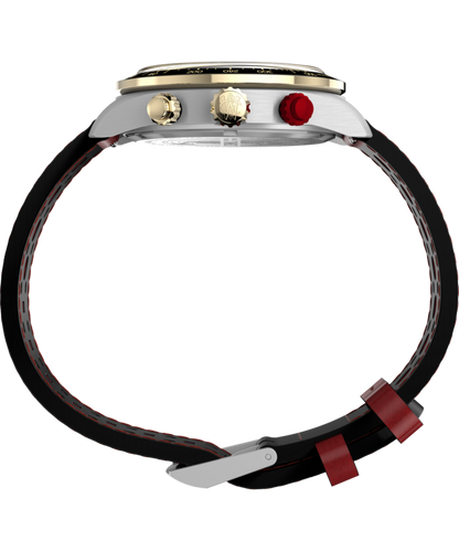 Waterbury Heritage Chronograph 39mm Leather Strap Watch
