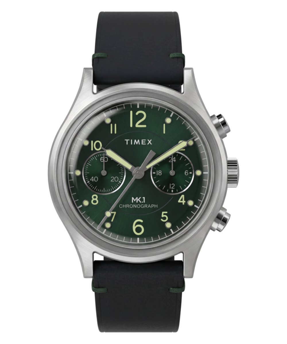 MK1 Chronograph 40mm Leather Strap Watch