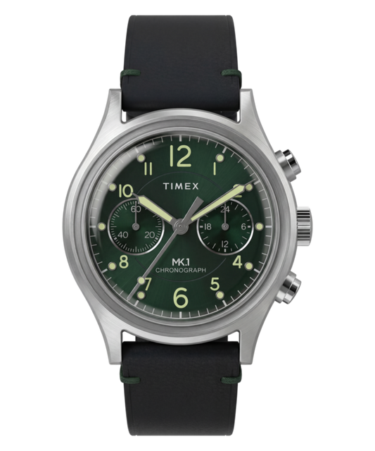 MK1 Chronograph 40mm Leather Strap Watch