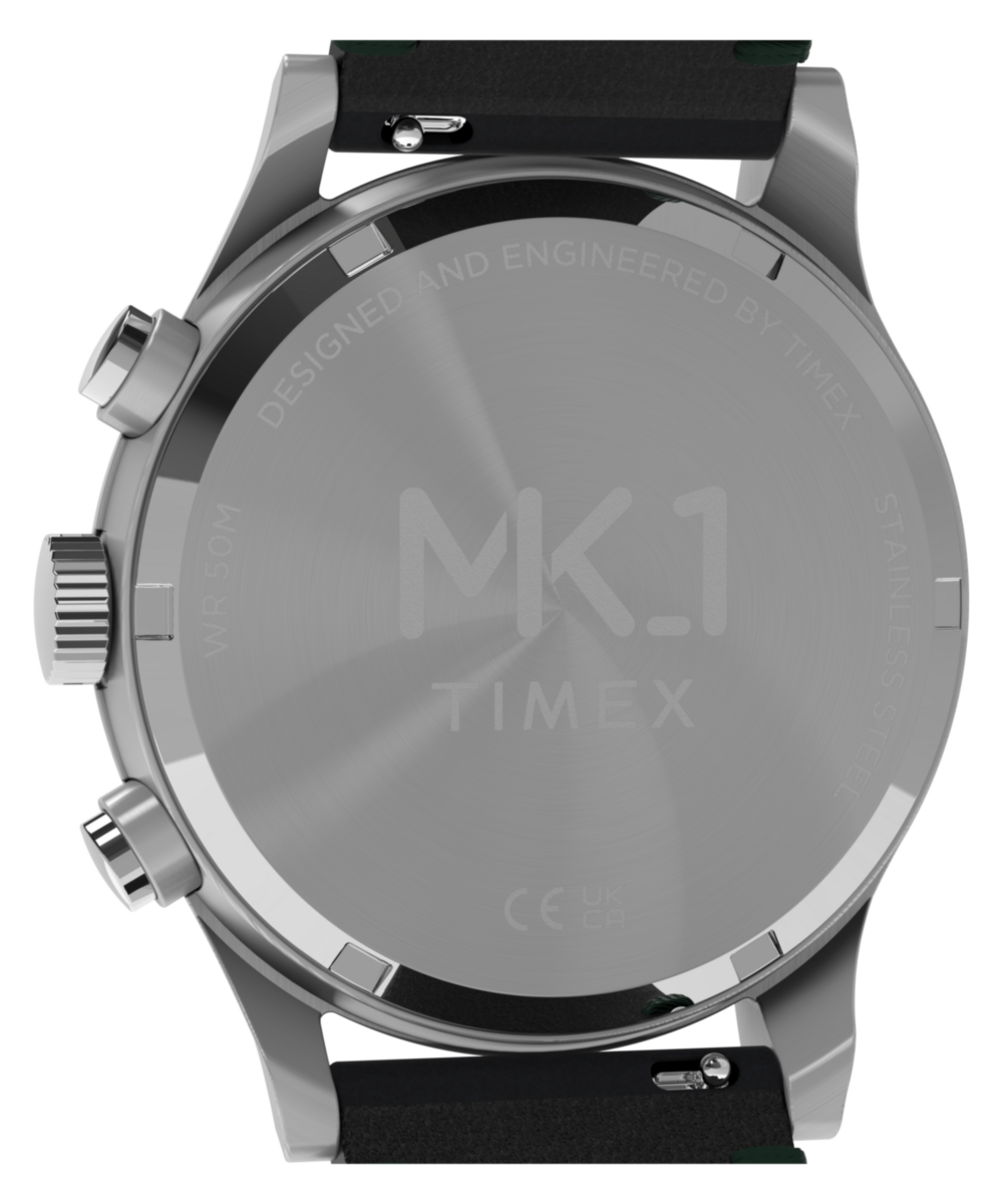 MK1 Chronograph 40mm Leather Strap Watch