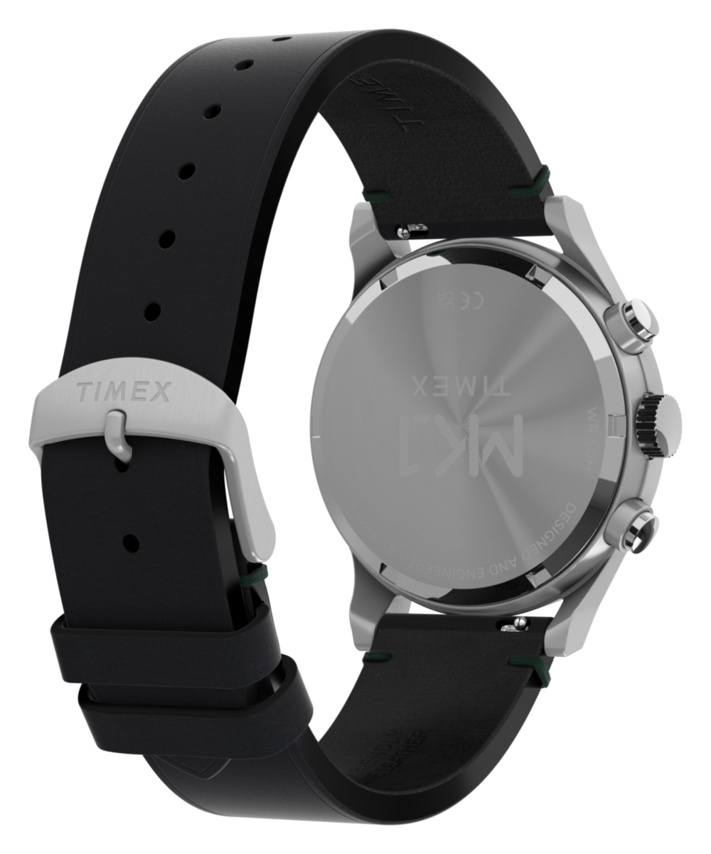MK1 Chronograph 40mm Leather Strap Watch