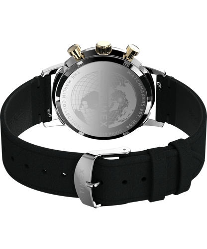 Marlin Chronograph Tachymeter 40mm Leather Strap Watch