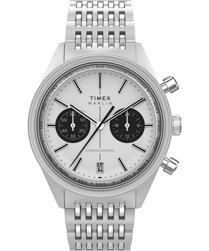 Marlin Jet Quartz Chronograph 40mm Stainless Steel Bracelet Watch