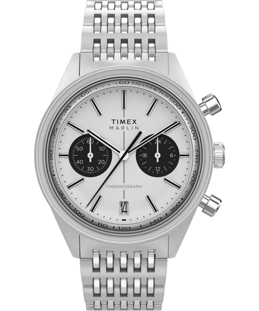 Marlin Jet Quartz Chronograph 40mm Stainless Steel Bracelet Watch