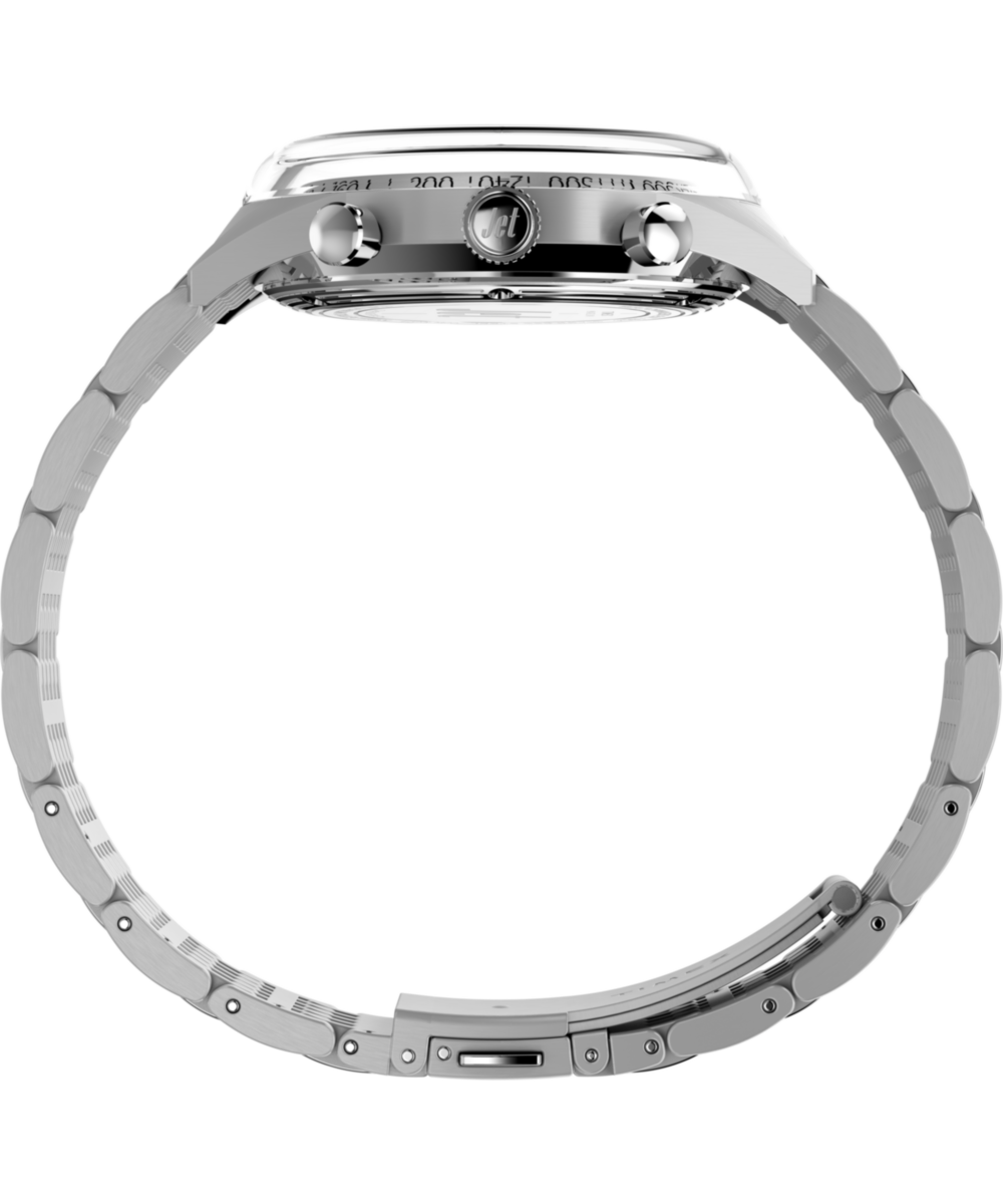 Marlin Jet Quartz Chronograph 40mm Stainless Steel Bracelet Watch