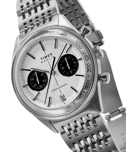 Marlin Jet Quartz Chronograph 40mm Stainless Steel Bracelet Watch