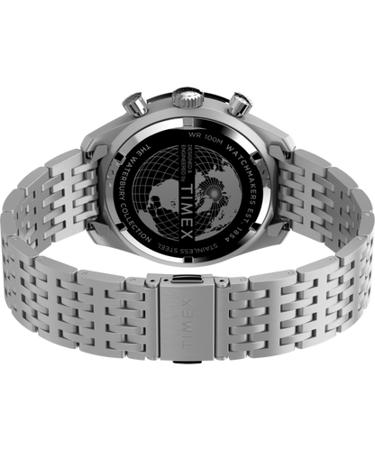 Waterbury Chronograph 41mm Stainless Steel Bracelet Watch