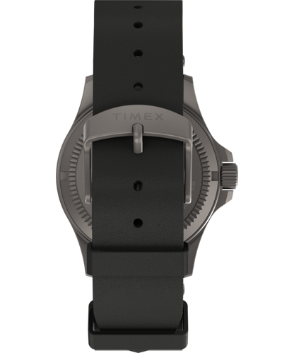 Expedition Titanium 38mm Leather Strap Watch