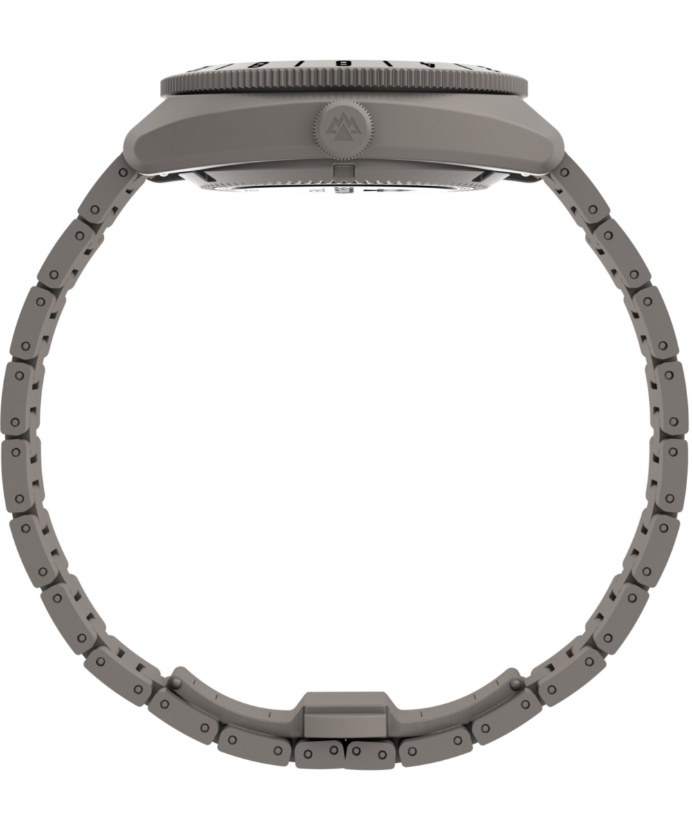 Expedition Pioneer Titanium Automatic GMT 41mm Titanium Bracelet Watc