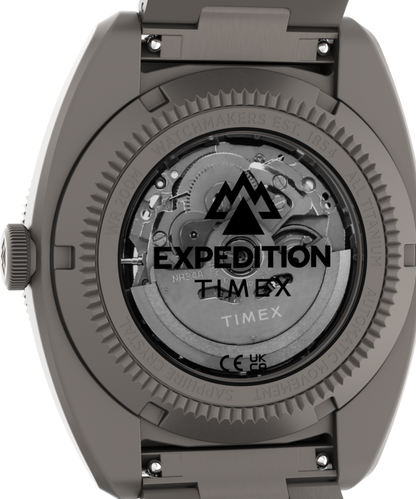 Expedition Pioneer Titanium Automatic GMT 41mm Titanium Bracelet Watc