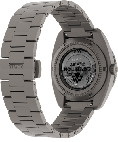 Expedition Pioneer Titanium Automatic GMT 41mm Titanium Bracelet Watc