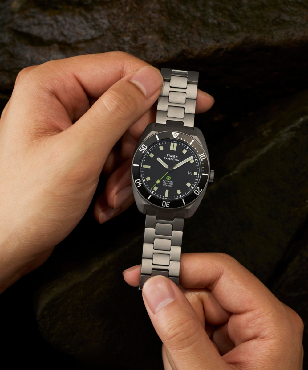 Expedition Pioneer Titanium Automatic 41mm Bracelet Watch