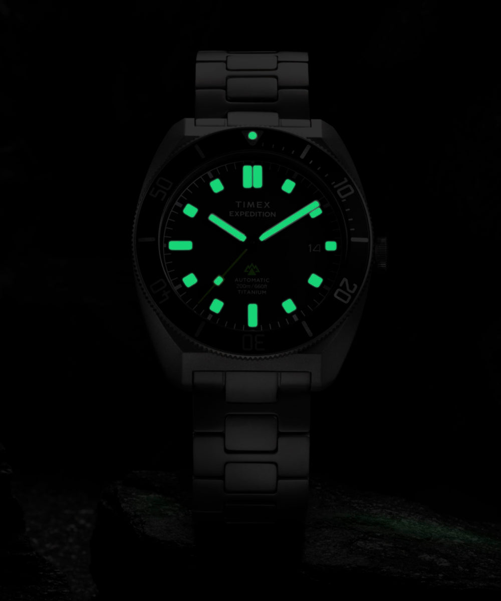 Expedition Pioneer Titanium Automatic 41mm Bracelet Watch