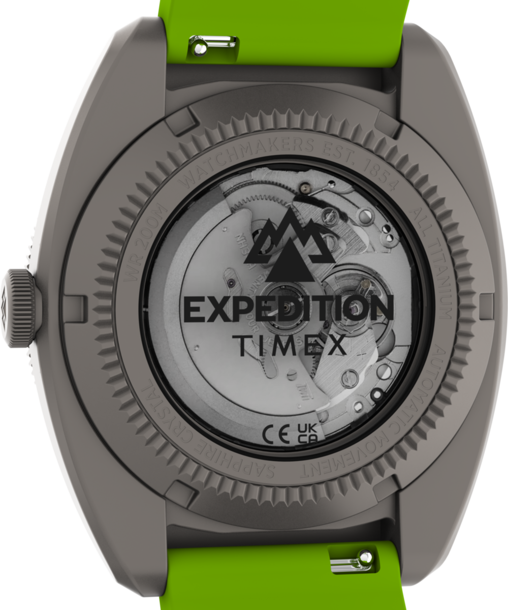 Expedition Pioneer Titanium Automatic 41mm HNBR Synthetic Rubber Stra