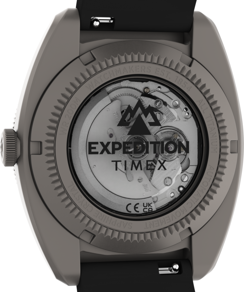 Expedition Pioneer Titanium Automatic 41mm HNBR Synthetic Rubber Stra