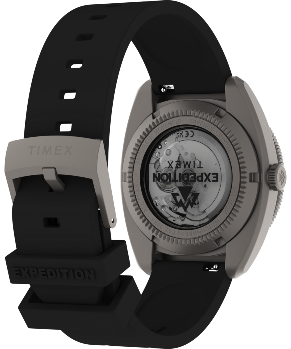 Expedition Pioneer Titanium Automatic 41mm HNBR Synthetic Rubber Stra