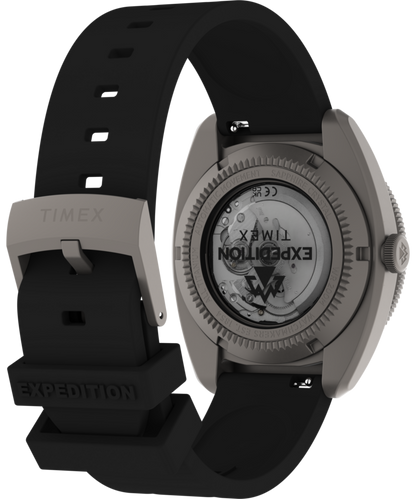 Expedition Pioneer Titanium Automatic 41mm HNBR Synthetic Rubber Stra
