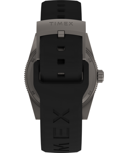 Deepwater Reef 200 Titanium Automatic 41mm Synthetic Rubber Strap Watc