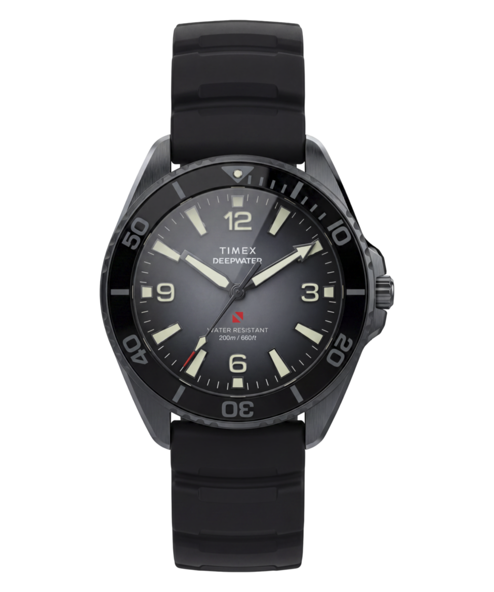 Deepwater Arctic 200 40.5mm HNBR Synthetic Rubber Strap Watch