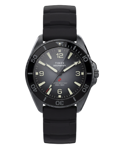 Deepwater Arctic 200 40.5mm HNBR Synthetic Rubber Strap Watch