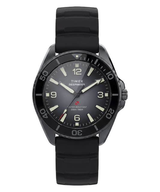 Deepwater Arctic 200 40.5mm HNBR Synthetic Rubber Strap Watch