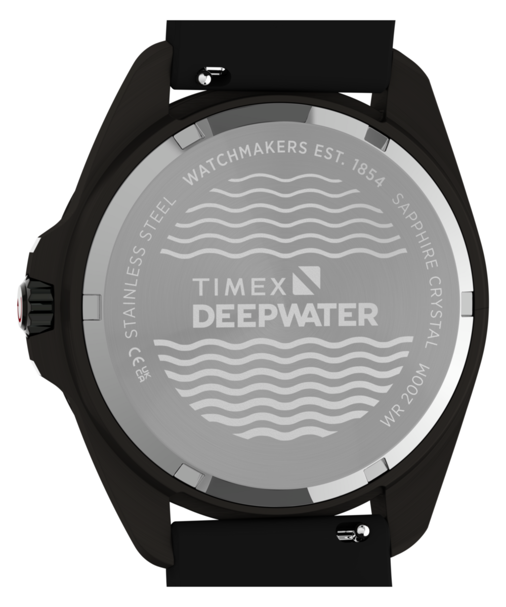 Deepwater Arctic 200 40.5mm HNBR Synthetic Rubber Strap Watch