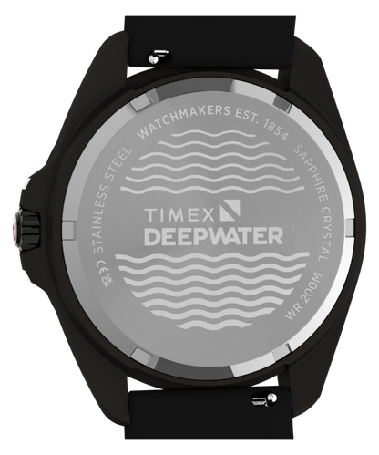 Deepwater Arctic 200 40.5mm HNBR Synthetic Rubber Strap Watch