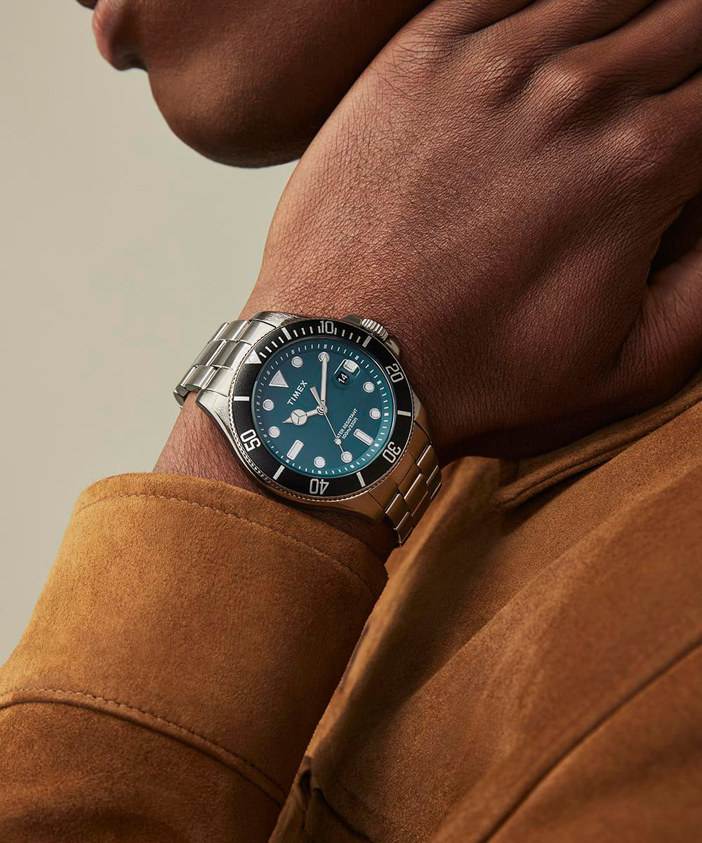 Harborside Coast 43mm Stainless Steel Bracelet Watch