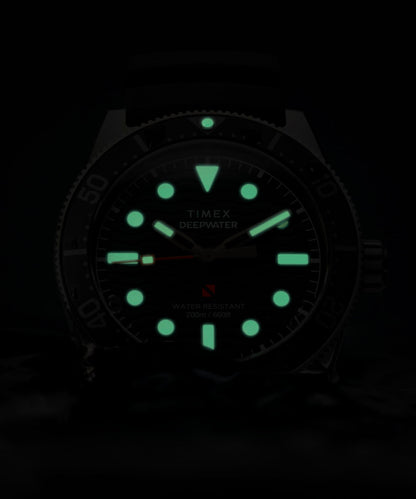 Deepwater Reef 200 41mm Synthetic Rubber Strap Watch