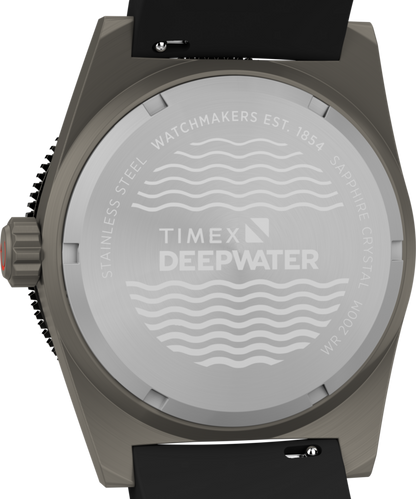 Deepwater Reef 200 41mm Synthetic Rubber Strap Watch